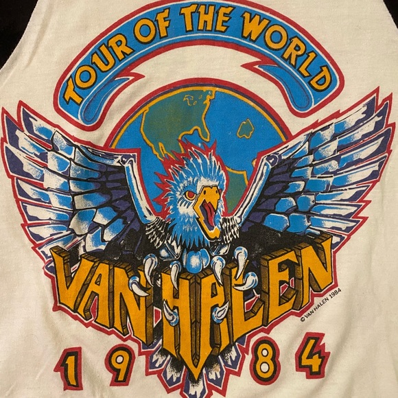 VINTAGE Van Halen 1984 Tour of the World - Picture 2 of 4